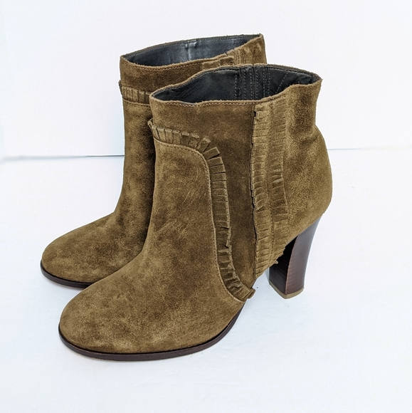 Tila March Paris Shoes - Tila March Paris suede ankle boots